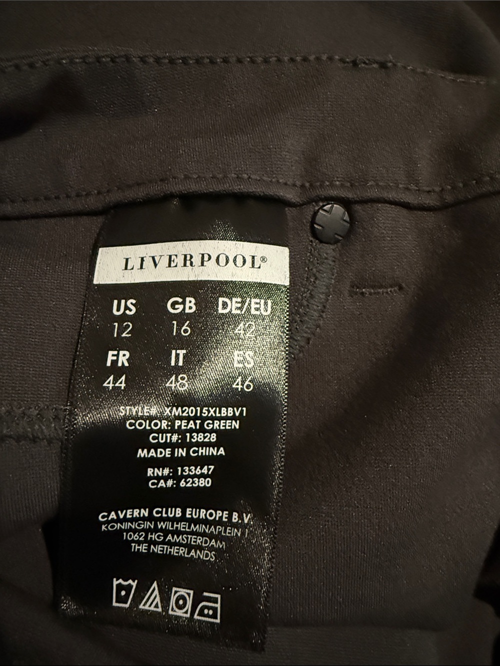 Liverpool Women's Dark Grey Madonna Legging / Jacqueline Skinny Ankle Pants - Picture 13 of 14
